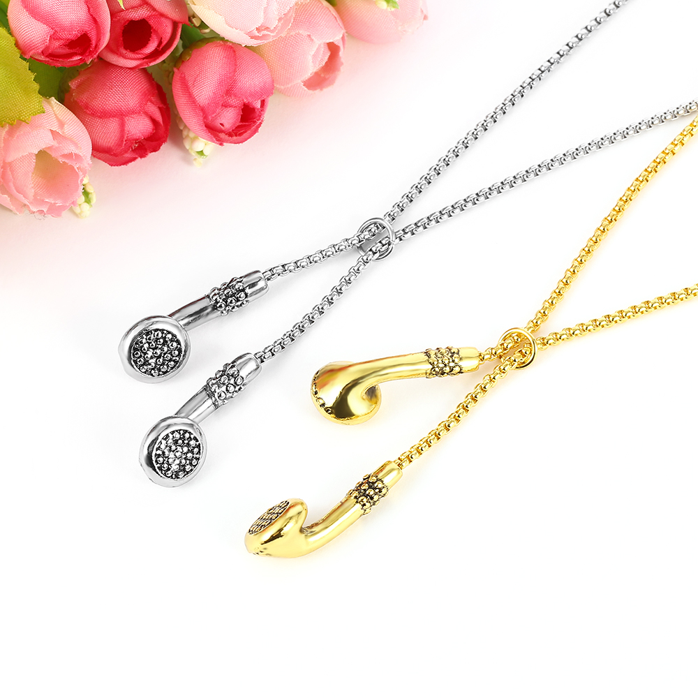 Retro Creative Earphone Shaped - огляд і ціна Women'S Accessories Clothing