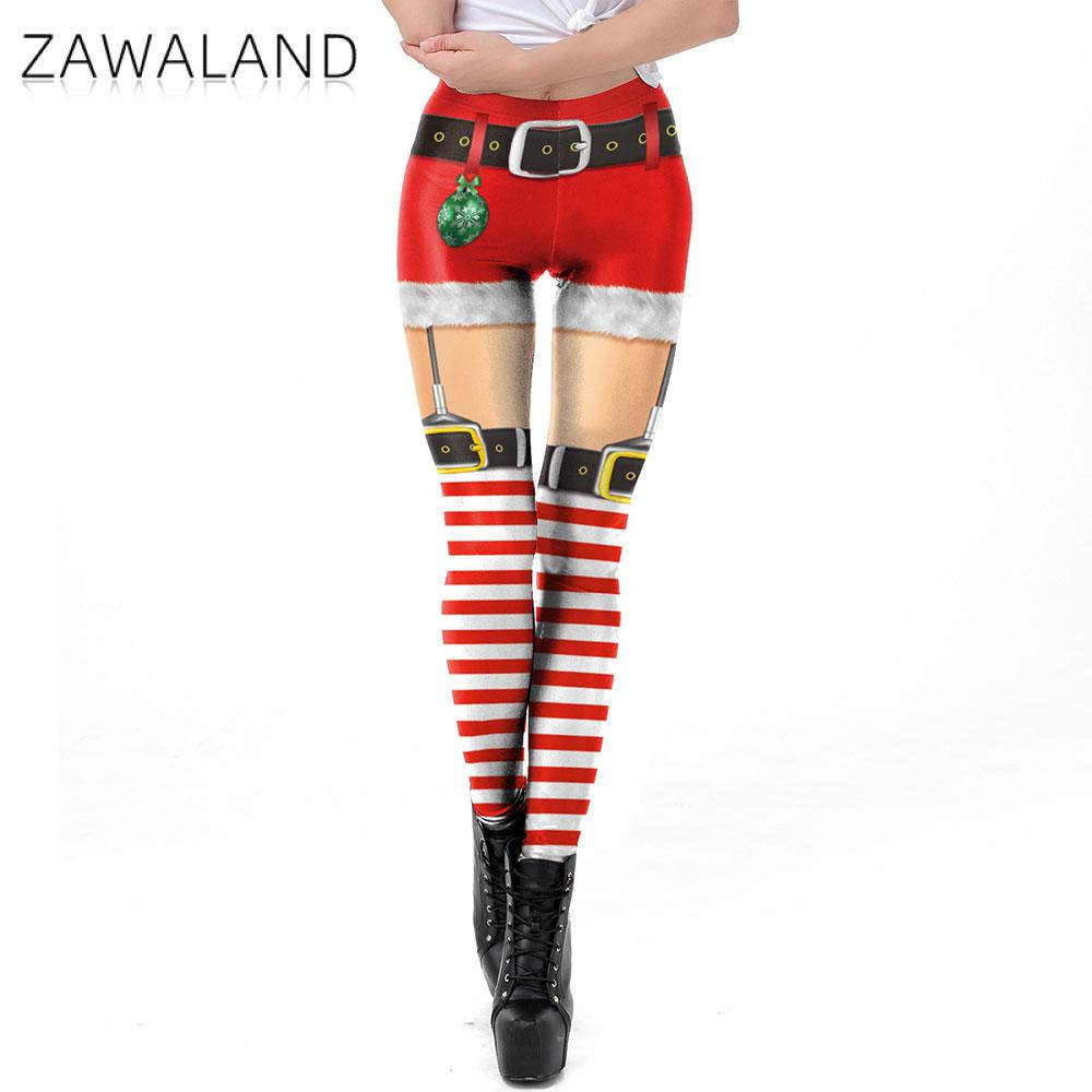 Zawaland Christmas Yoga Leggin - огляд і ціна Women'S Red Accessories