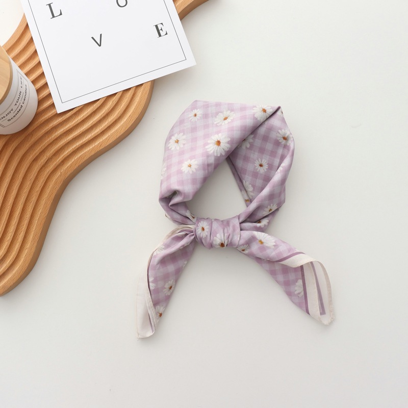 100% Cotton Printed Versatile  - огляд і ціна Silk Scarf Square