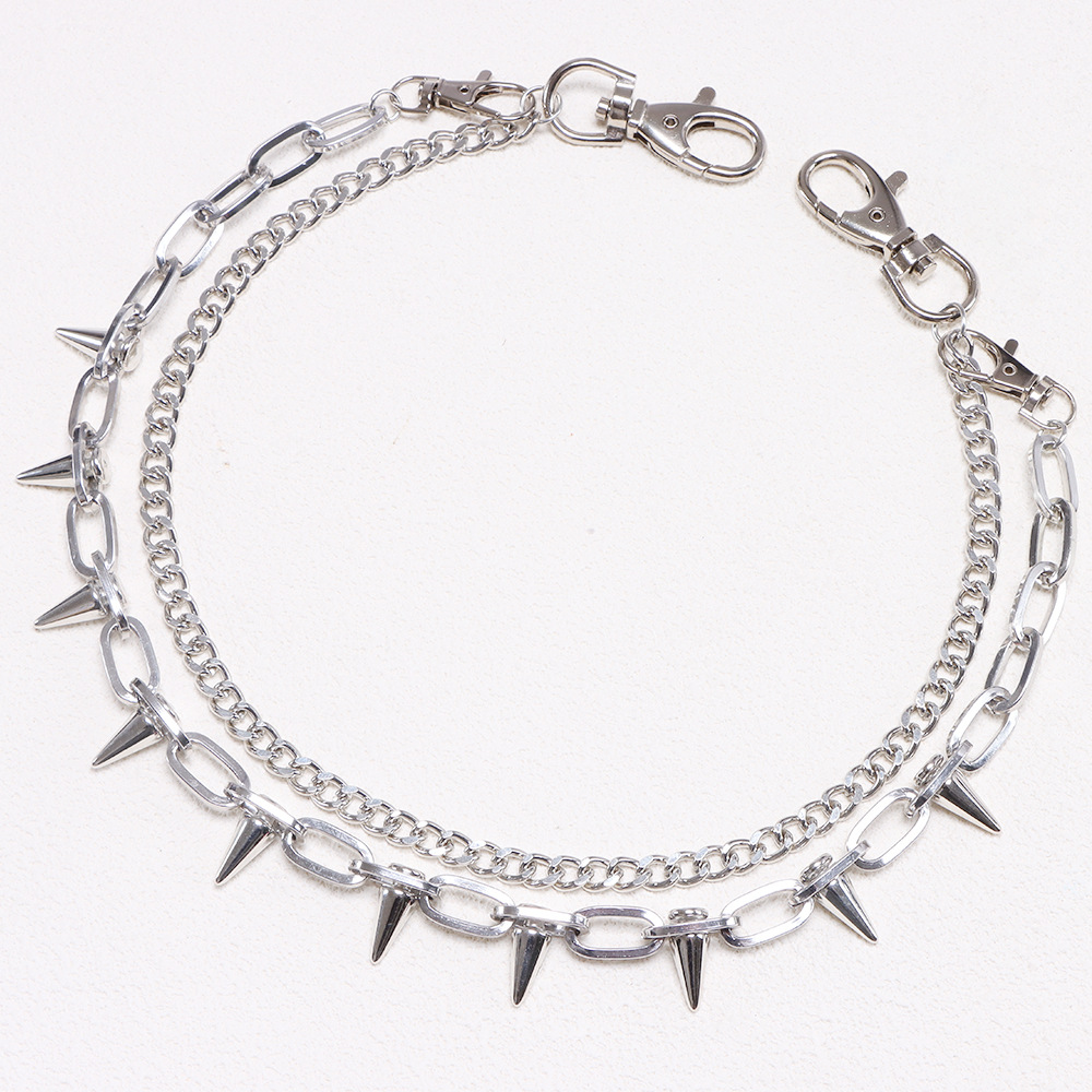 Punk Metal Rivets Pants Chains - огляд і ціна Women'S Emo Accessories
